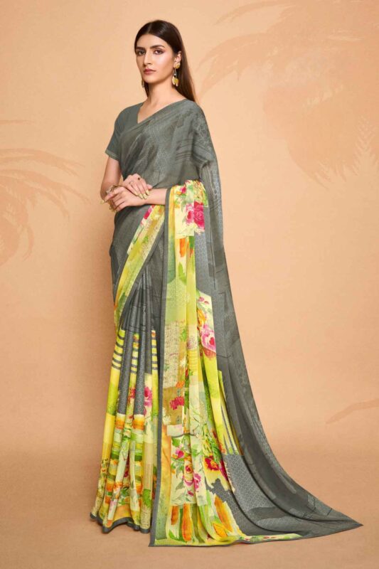 Print Saree