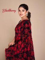 Thumbnail Georgette Printed saree