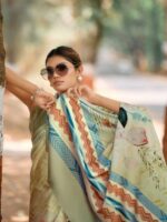 Fancy Pastel 06 Satin Fancy Printed saree