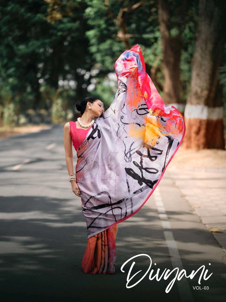 Divyani 03 Thumbnail Satin Fancy Printed saree Thumbnail Satin Fancy Printed saree