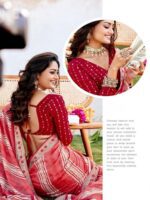 Gajjari Soft Reshmi Cotton Leheriya saree