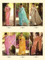 Catalogue Dull Moss Leheriya saree