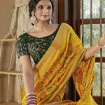 Thumbnail Soft Silk Jequard Patola saree