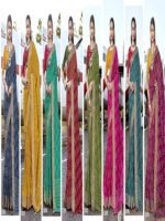 Catalogue Soft Silk Jequard Bandhini saree