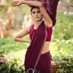 Thumbnail Satin Plain saree