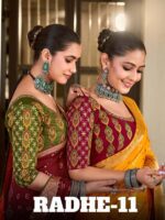 Thumbnail Moss Georgette Batik Bandhej saree