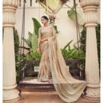 Thumbnail Dull Moss Fancy Printed saree
