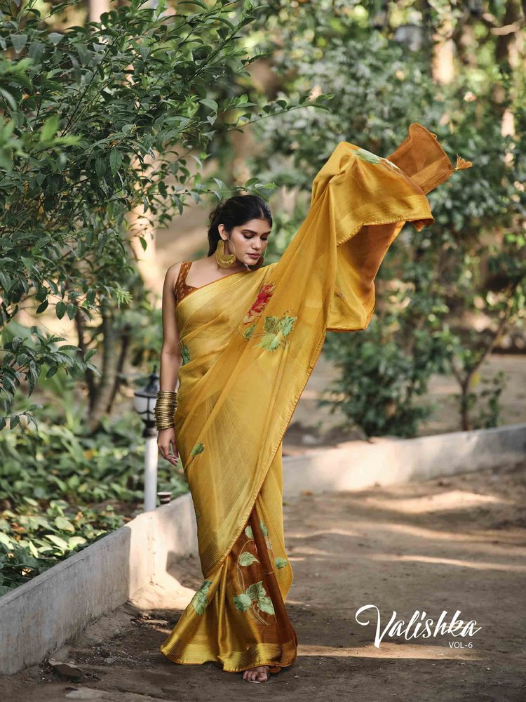 Valishka 06 Thumbnail Soft Silk Fancy Printed saree Thumbnail Soft Silk Fancy Printed saree