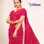 Thumbnail Georgette Printed saree