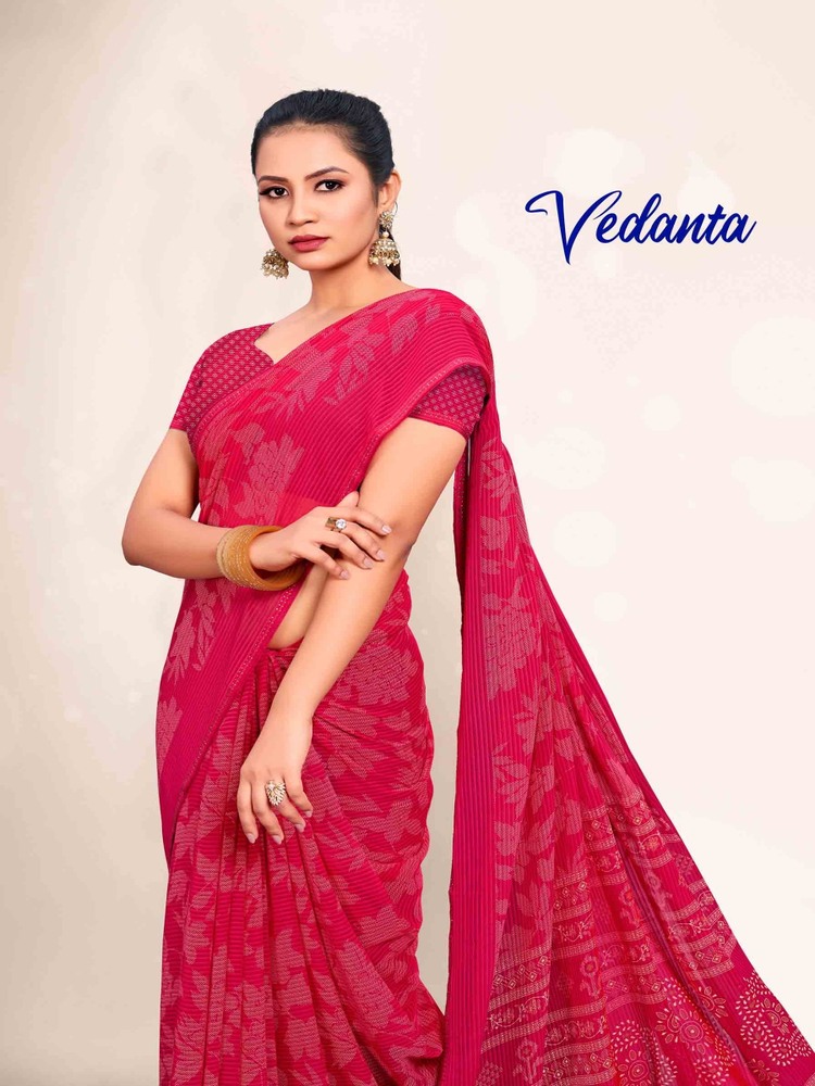 Vedanta 01 Thumbnail Georgette Printed saree Thumbnail Georgette Printed saree