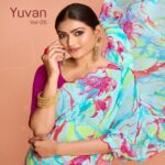 Thumbnail Georgette Fancy Printed saree