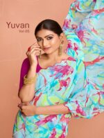 Thumbnail Georgette Fancy Printed saree